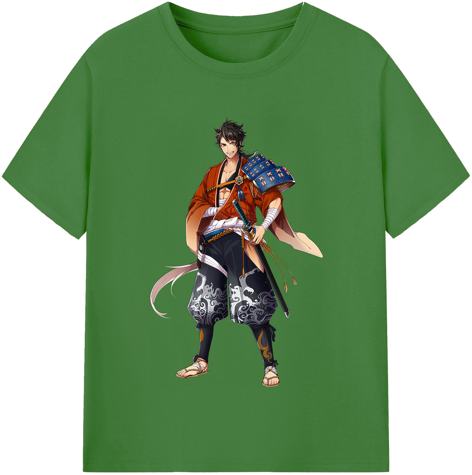 （画像用） 刀剣乱舞 Touken Ranbu レディースカジュアルプリントTシャツ（綿100％）
